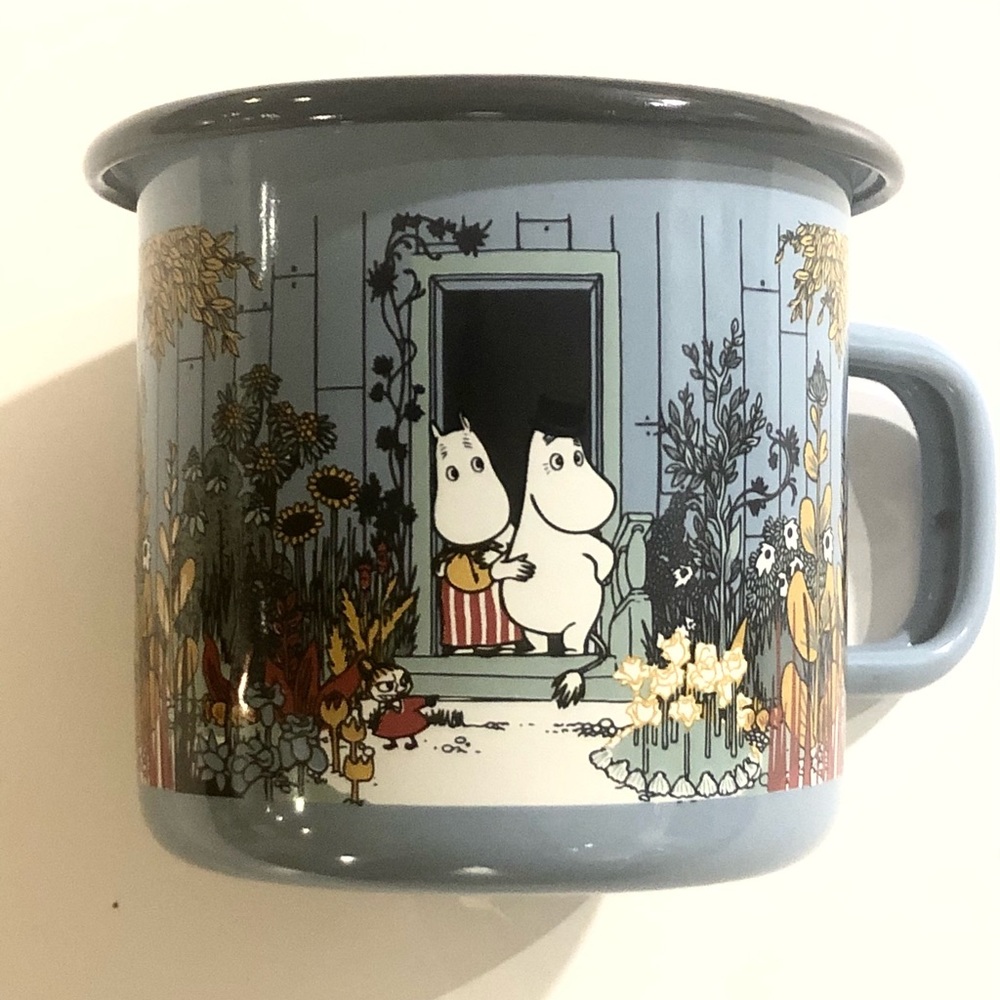Muurla MooMins Riviera Metal Enamel Cup Mug